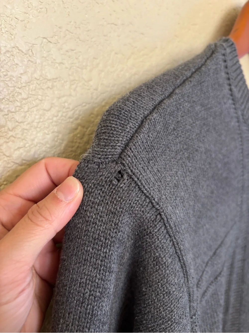Vintage Grey Izod Sweater